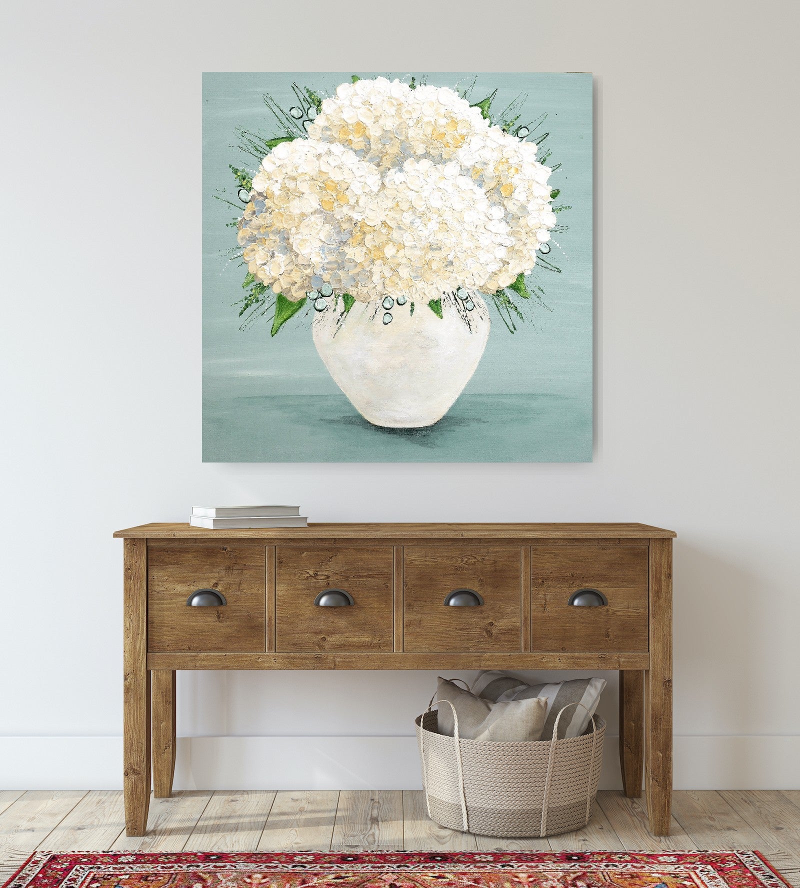 Love In Bloom CANVAS PRINT – Jo Gough Art