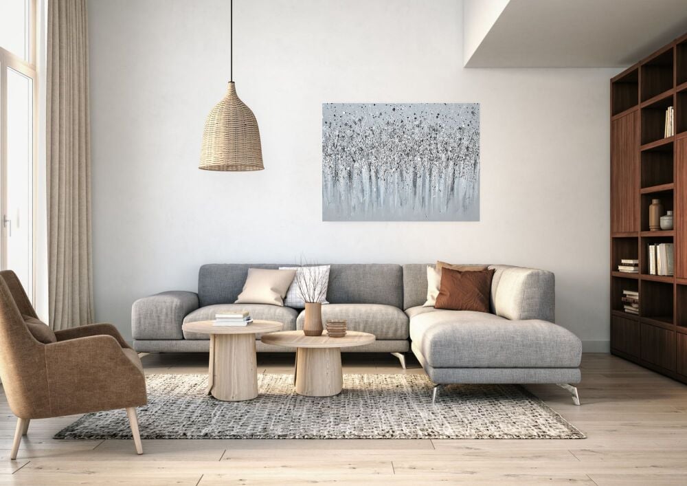 You Make Me Happy When Skies Are Grey CANVAS PRINT