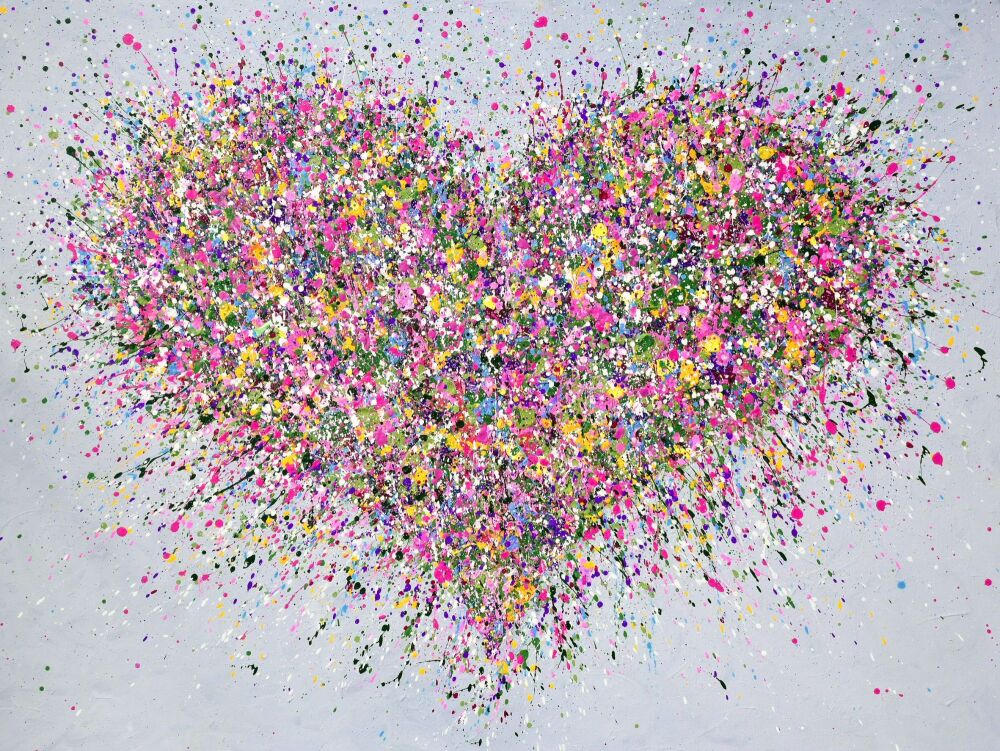 A Happy Heart CANVAS PRINT