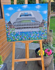 EFC Bramley Moore Dock Stadium ORIGINAL ART WORK
