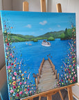 I Lost My Heart At The Lake ORIGINAL ART WORK