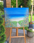 A Quiet Stroll To The Sea ORIGINAL ART WORK