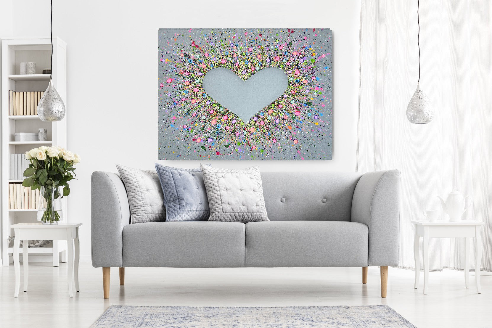 Thank You For Loving Me CANVAS PRINT