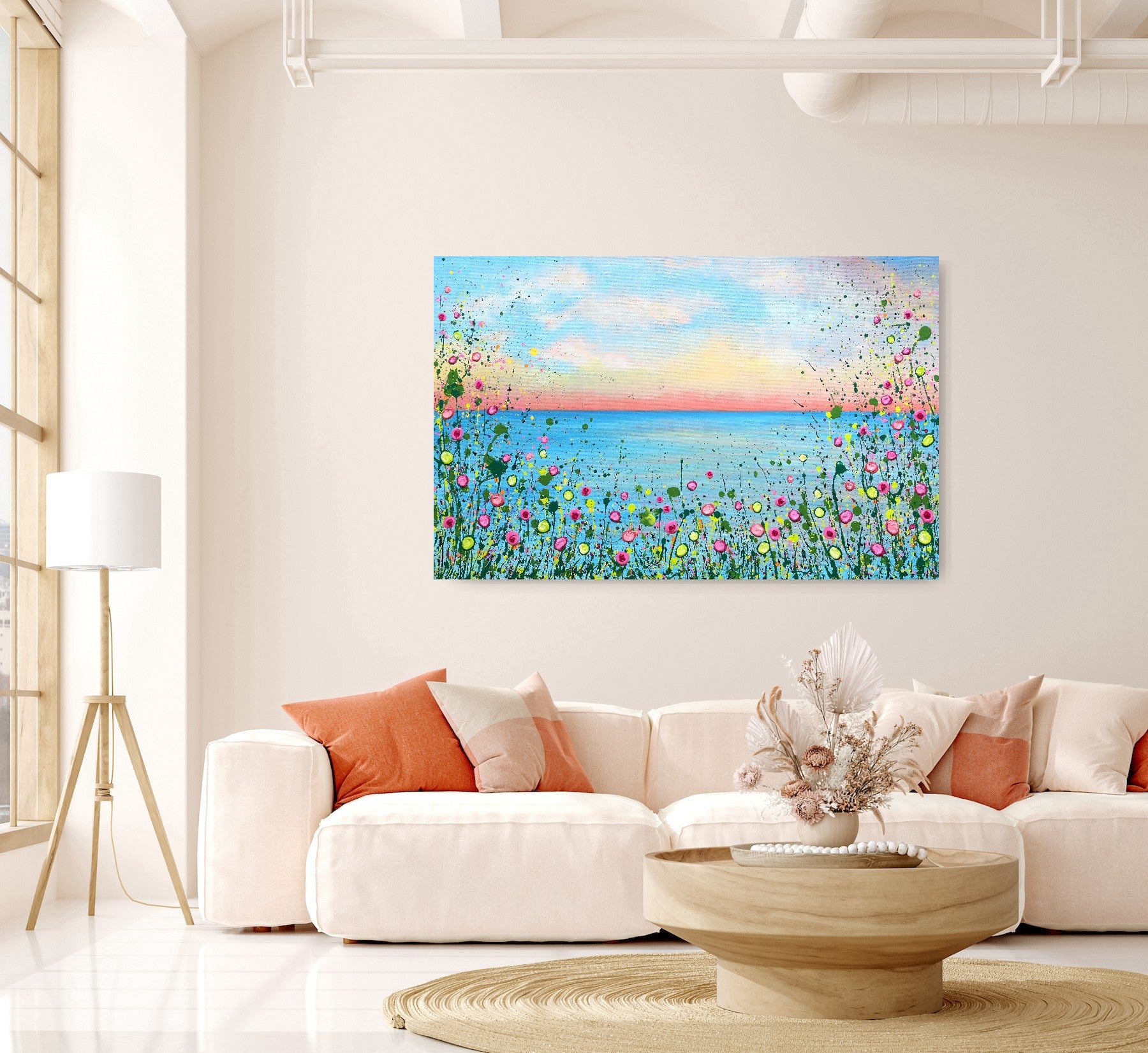 With Every Sunset Hope Is Born CANVAS PRINT