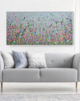 Hope Dances In The Flowers CANVAS PRINT