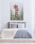 Nelson The Giraffe CANVAS PRINT