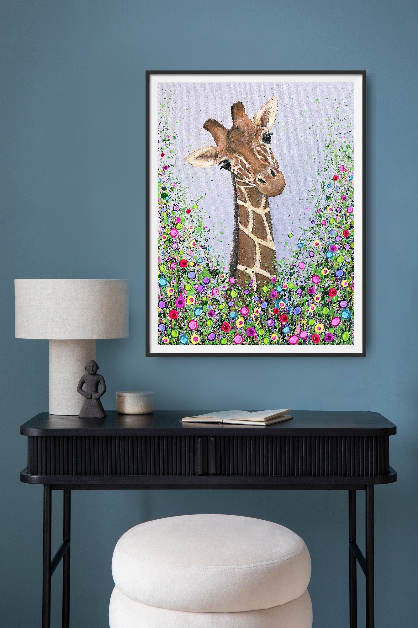 Nelson The Giraffe PRINT ON FINE ART PAPER