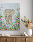 Nellie The Elephant CANVAS PRINT