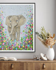 Nellie The Elephant PRINT ON FINE ART PAPER