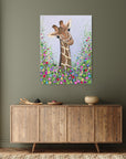 Nelson The Giraffe CANVAS PRINT