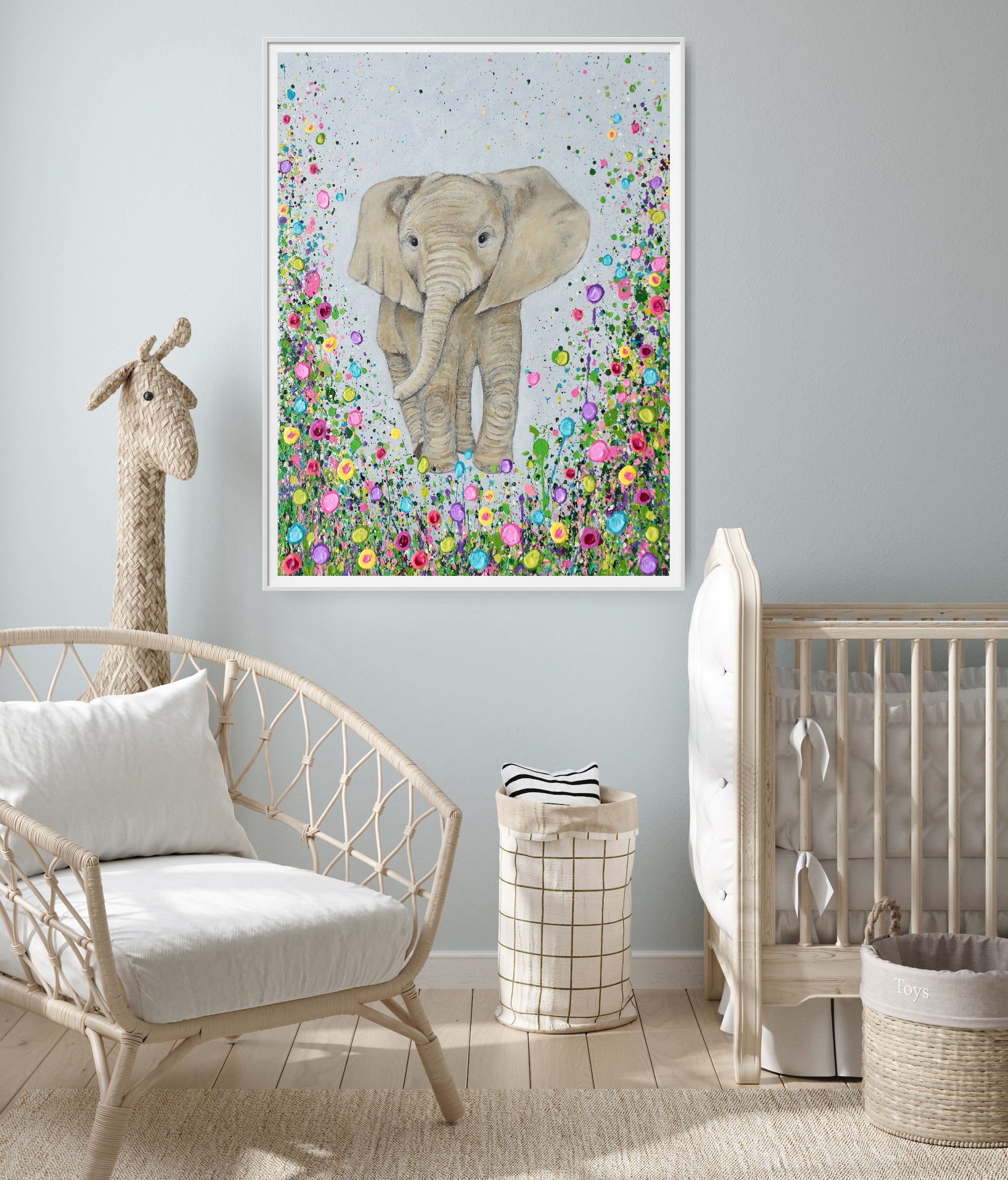Nellie The Elephant CANVAS PRINT
