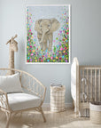 Nellie The Elephant CANVAS PRINT