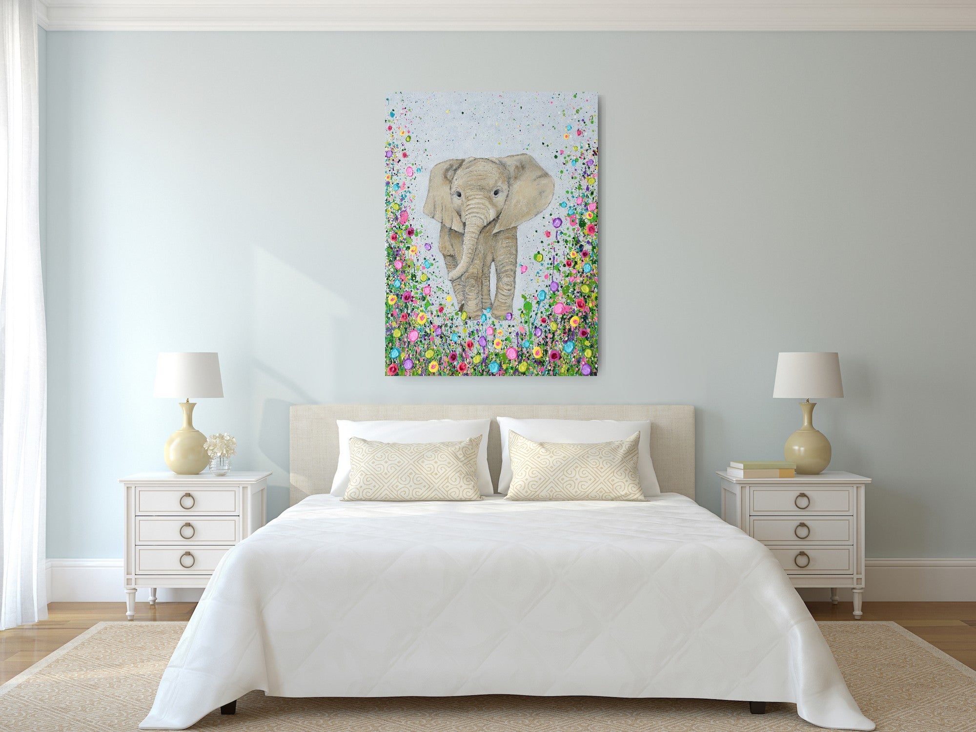 Nellie The Elephant CANVAS PRINT