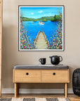 I Lost My Heart At The Lake PRINT ON FINE ART PAPER