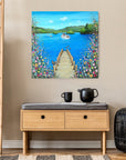 I Lost My Heart AT The Lake CANVAS PRINT