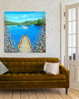 I Lost My Heart AT The Lake CANVAS PRINT