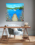 I Lost My Heart AT The Lake CANVAS PRINT