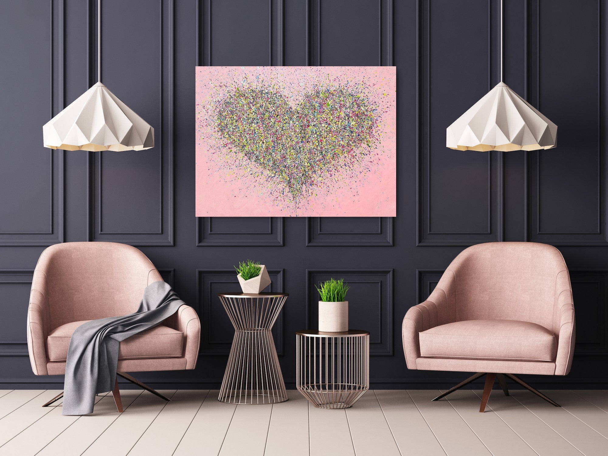 A Joyful Heart CANVAS PRINT