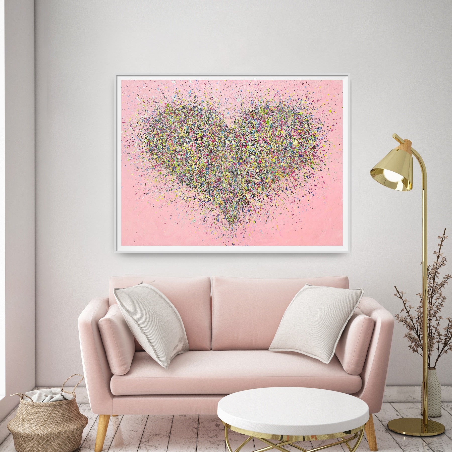 A Joyful Heart PRINT ON FINE ART PAPER