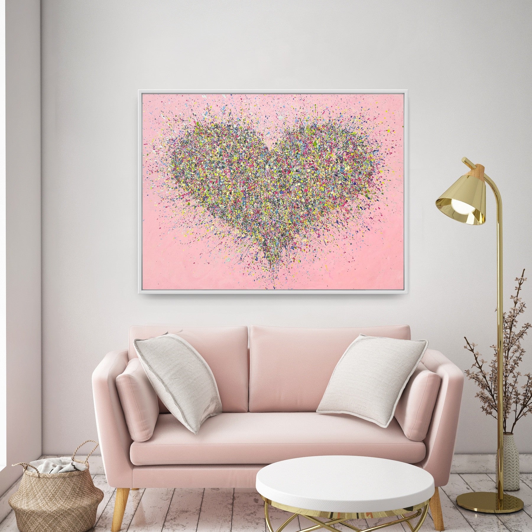 A Joyful Heart CANVAS PRINT