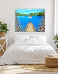I Lost My Heart At The Lake RECTANGULAR PRINT ON FINE ART PAPER