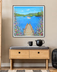 I Lost My Heart At The Lake PRINT ON FINE ART PAPER