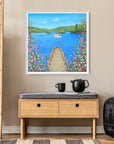 I Lost My Heart At The Lake PRINT ON FINE ART PAPER