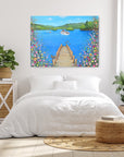 I Lost My Heart At The Lake RECTANGULAR CANVAS PRINT