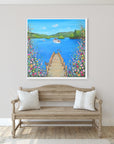 I Lost My Heart At The Lake PRINT ON FINE ART PAPER