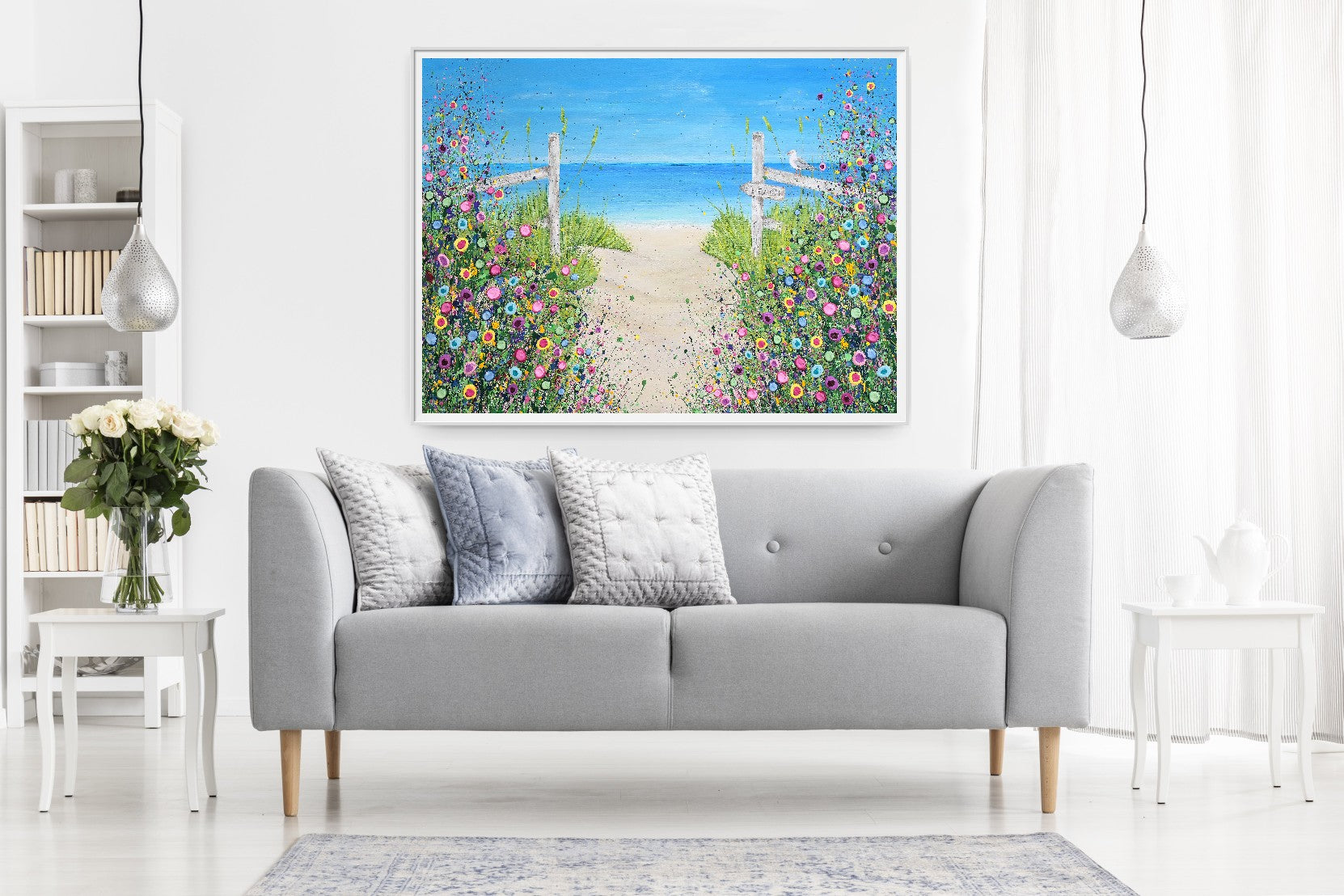 Sandy Toes & Salty Kisses PRINT ON FINE ART PAPER