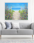 Sandy Toes & Salty Kisses PRINT ON FINE ART PAPER