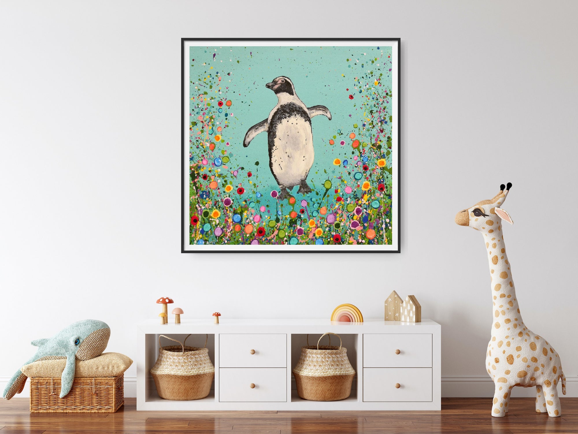 Percy The Penguin PRINT ON FINE ART PAPER