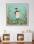 Percy The Penguin PRINT ON FINE ART PAPER