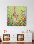 Gina & Gio The Giraffes CANVAS PRINT