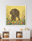 Elmer The Elephant PRINT ON FINE ART PAPER