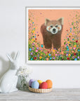 Ruby The Red Panda PRINT ON FINE ART PAPER