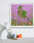 Suzie The Sloth PRINT ON FINE ART PAPER