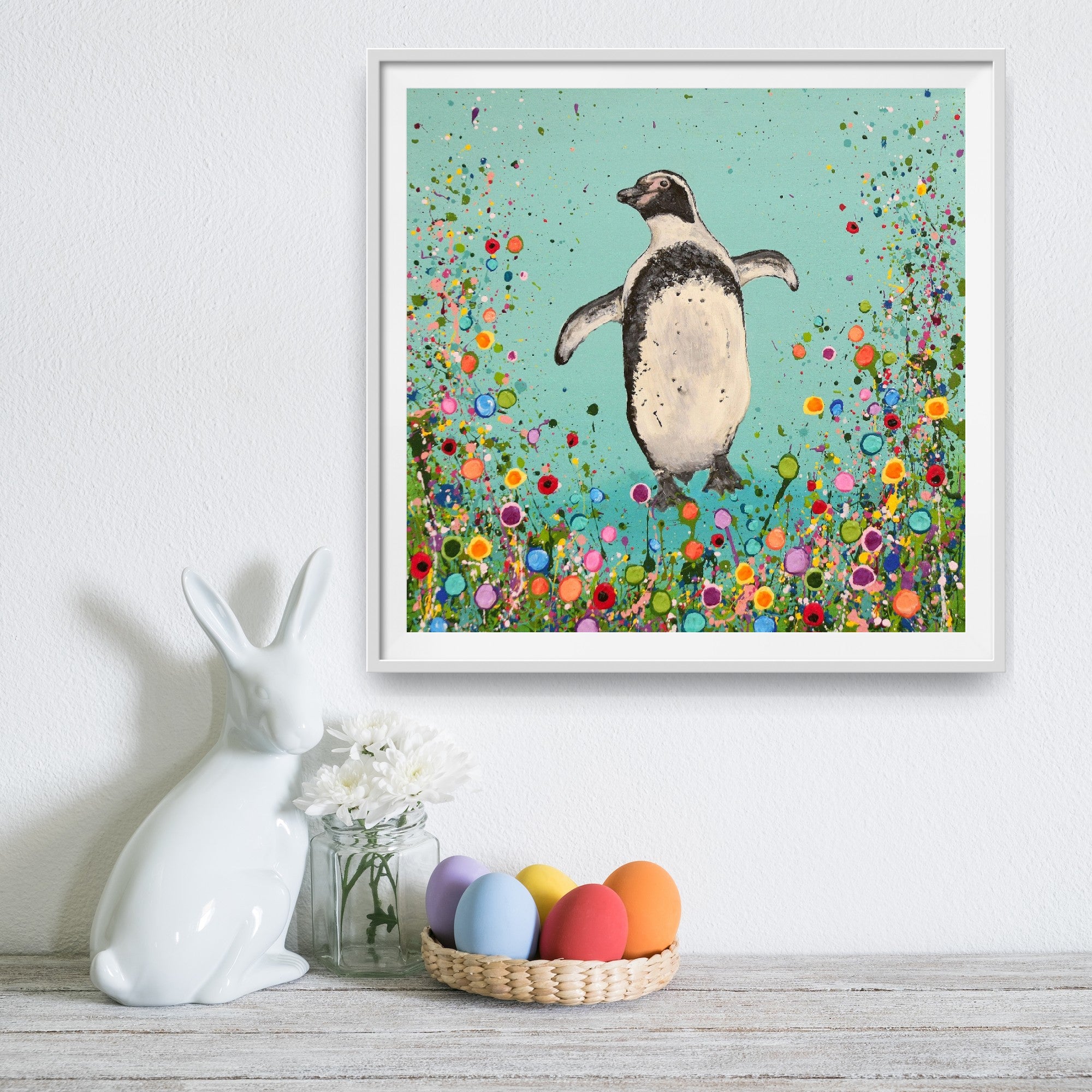 Percy The Penguin PRINT ON FINE ART PAPER