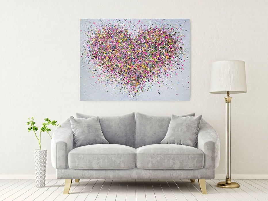 A Happy Heart CANVAS PRINT