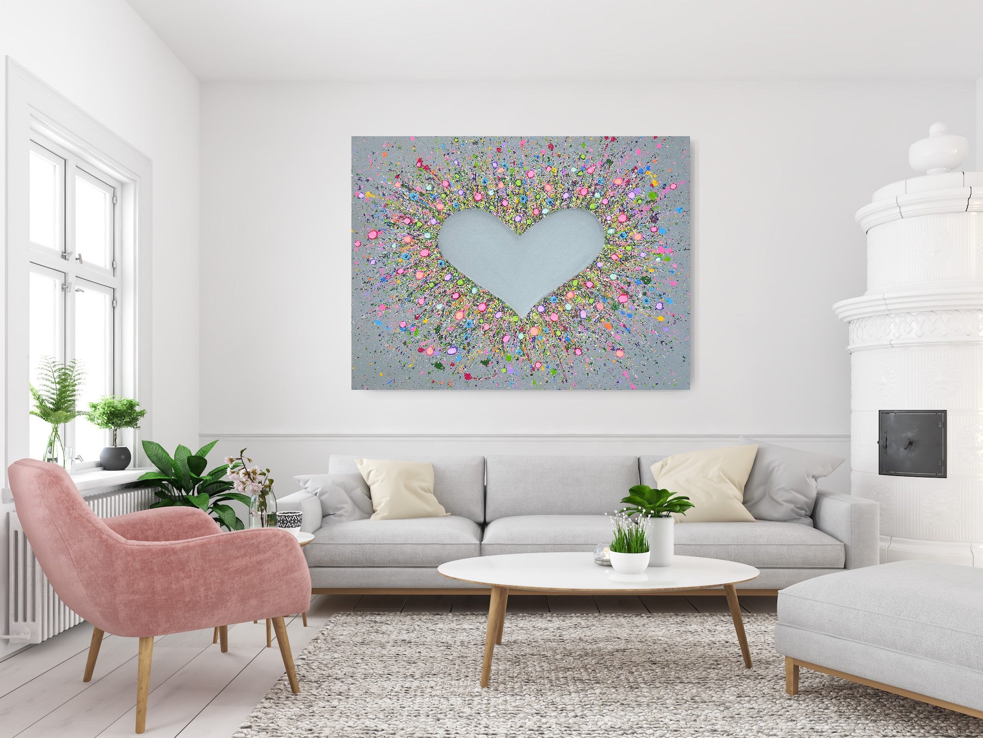 Thank You For Loving Me CANVAS PRINT