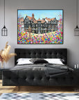 Chester Cross in Bloom CANVAS PRINT