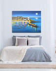 A Moonlit St Ives CANVAS PRINT