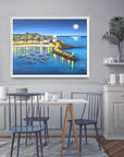 A Moonlit St Ives PRINT ON FINE ART PAPER