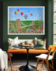 Bristol Balloon Fiesta PRINT ON FINE ART PAPER