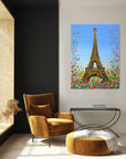 Paris In Bloom CANVAS PRINT