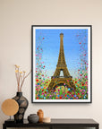 Paris In Bloom PRINT ON FINE ART PAPER
