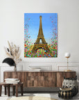 Paris In Bloom CANVAS PRINT