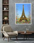 Paris In Bloom PRINT ON FINE ART PAPER