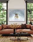 The Snow King PRINT ON FINE ART PAPER