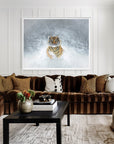 The Snow King PRINT ON FINE ART PAPER
